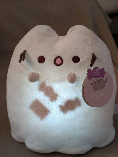 Light-Up Ghost Cat Halloween Plush – 2020 Edition