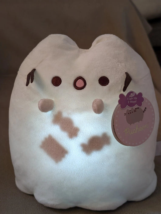 Light-Up Ghost Cat Halloween Plush – 2020 Edition